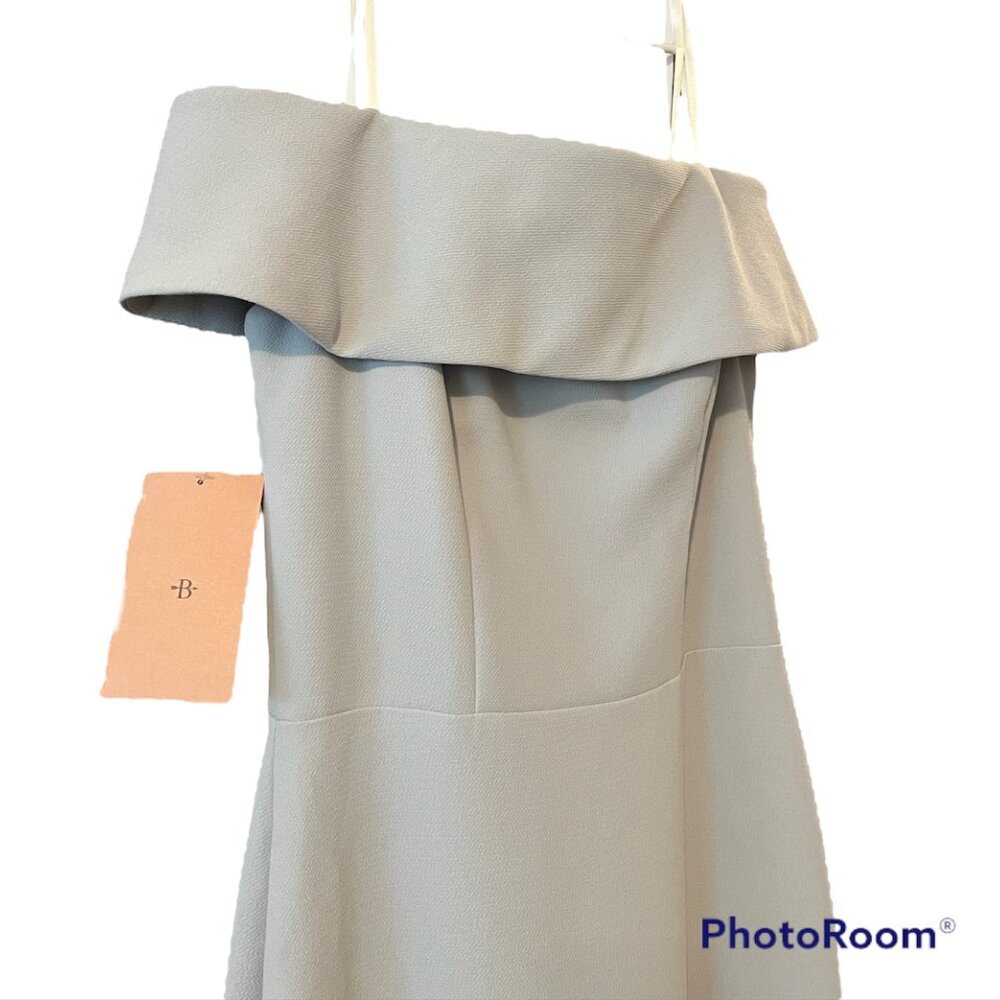 NWT BHLDN Bridesmaid Dress Delice in Fog size 6 - Picture 5 of 8